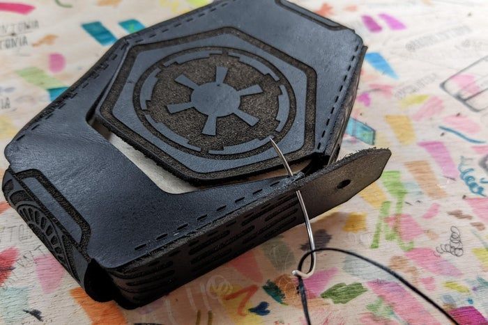 自制《星球大战》主题克里比奇棋盘和萨巴克牌收纳盒教程-第29张图片-趣作屋