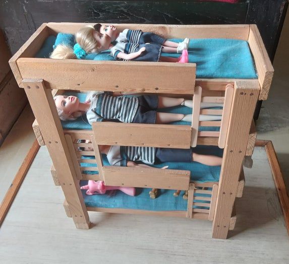 手工制作迷你双层床教程，给洋娃娃的可爱小屋-第24张图片-趣作屋