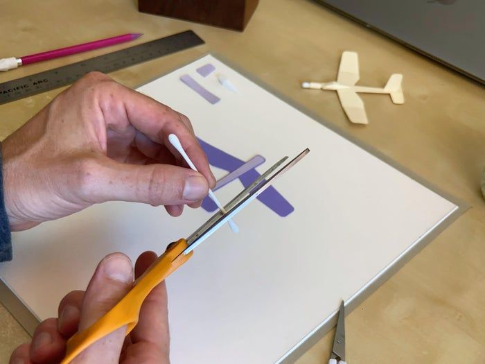 手工制作迷你滑翔机教程，锻炼手部灵活度-第5张图片-趣作屋