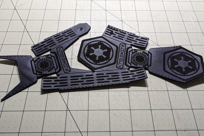 自制《星球大战》主题克里比奇棋盘和萨巴克牌收纳盒教程-第21张图片-趣作屋