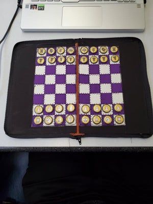 手工制作便携磁性国际象棋棋盘教程-第3张图片-趣作屋