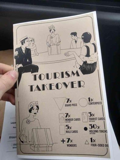 创新策略桌游《旅游接管》设计全解析及制作教程-第9张图片-趣作屋