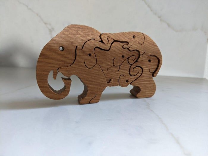 手工制作小象拼图教程，锻炼思维超有趣-第16张图片-趣作屋