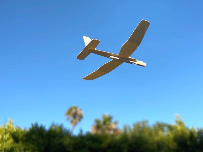 手工制作迷你滑翔机教程，锻炼手部灵活度-第18张图片-趣作屋