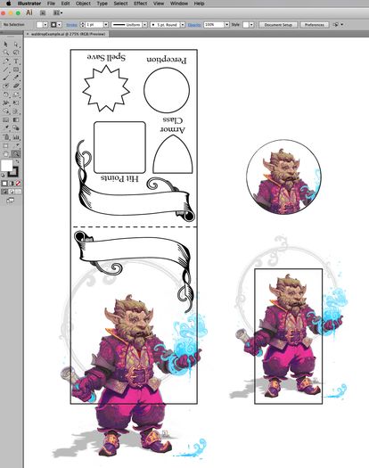 低成本自制桌游新手礼包教程，含骰子收纳盒和可擦写立牌-第9张图片-趣作屋