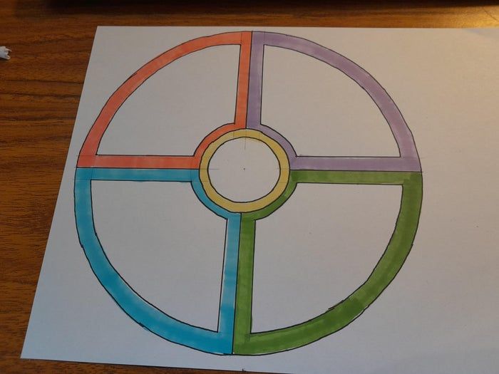 超简单手工纸飞镖制作教程，几分钟搞定！-第5张图片-趣作屋