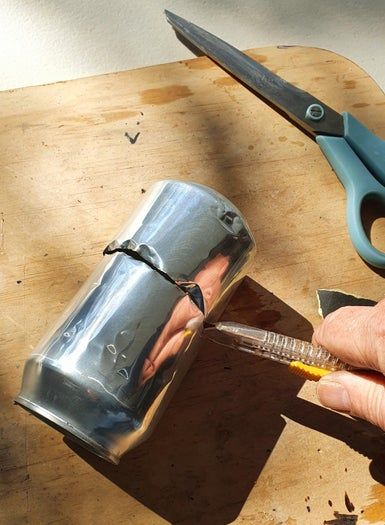 饮料罐变身飞盘！超简单手工制作教程-第7张图片-趣作屋