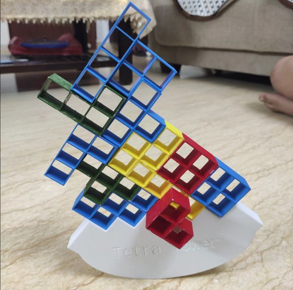 手工制作俄罗斯方块塔式游戏教程,锻炼思维和动手能力-第1张图片-趣作屋 手工制作俄罗斯方块塔式游戏教程,锻炼思维和动手能力-第1张图片-趣作屋