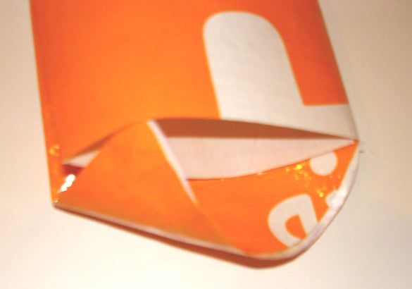 用购物袋DIY超薄三折钱包教程-第10张图片-趣作屋