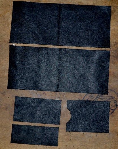 用皮革边角料制作经典双折皮夹教程-第5张图片-趣作屋