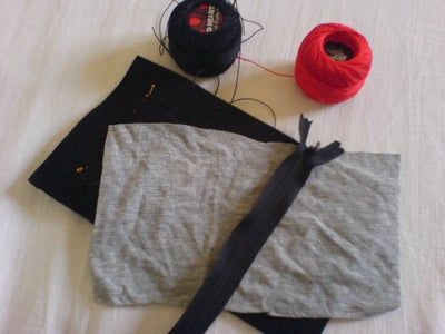 手缝可爱小狗造型拉链包教程-第6张图片-趣作屋