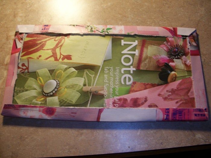 用杂志纸DIY超酷钱包教程-第16张图片-趣作屋