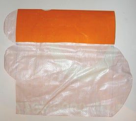 用购物袋DIY超薄三折钱包教程-第6张图片-趣作屋