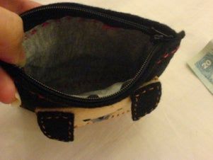 手缝可爱小狗造型拉链包教程-第4张图片-趣作屋