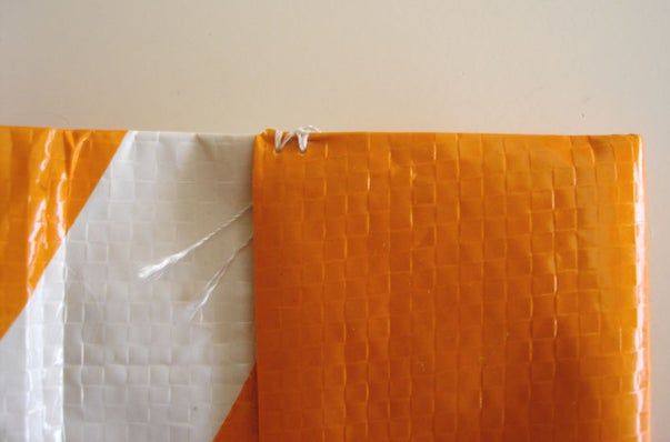 用购物袋DIY超薄三折钱包教程-第13张图片-趣作屋