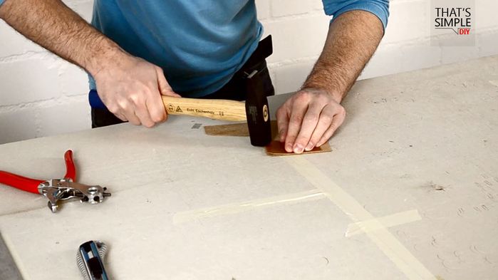 简单工具在家快速制作皮质钱包教程-第7张图片-趣作屋