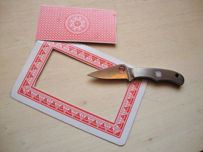 DIY带孔卡片包教程：隐藏备用现金的好方法-第6张图片-趣作屋