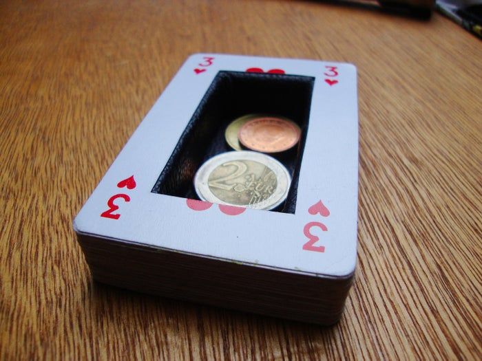 DIY带孔卡片包教程：隐藏备用现金的好方法-第20张图片-趣作屋