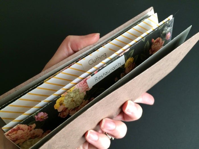 简单又便宜的DIY现金信封钱包教程-第19张图片-趣作屋