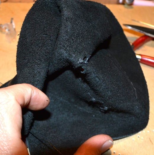 用皮革边角料制作经典双折皮夹教程-第27张图片-趣作屋