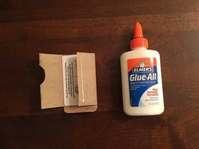 用回收纸袋制作绿色卡片保护套的简单教程-第6张图片-趣作屋