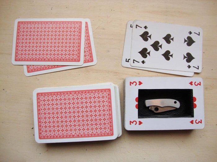 DIY带孔卡片包教程：隐藏备用现金的好方法-第3张图片-趣作屋