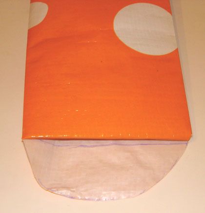 用购物袋DIY超薄三折钱包教程-第9张图片-趣作屋