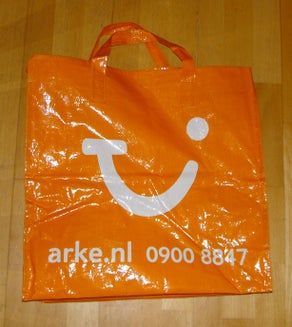 用购物袋DIY超薄三折钱包教程-第2张图片-趣作屋