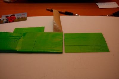 用防水胶带制作多功能钱包教程-第11张图片-趣作屋