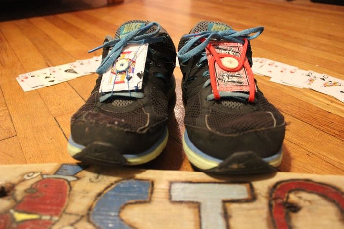 跑步神器!自制鞋袋轻松携带钥匙教程-第2张图片-趣作屋 跑步神器!自制鞋袋轻松携带钥匙教程-第2张图片-趣作屋