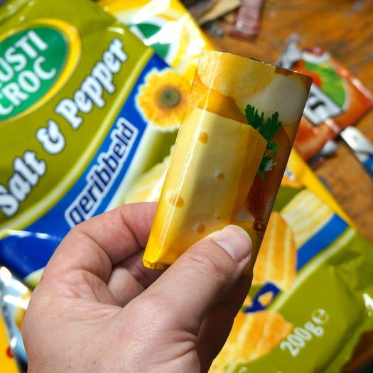 用薯片袋制作超简单免费钱包教程-第14张图片-趣作屋