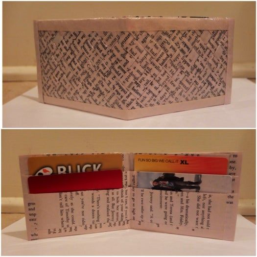 简单易学的DIY手工书页钱包制作教程-第3张图片-趣作屋