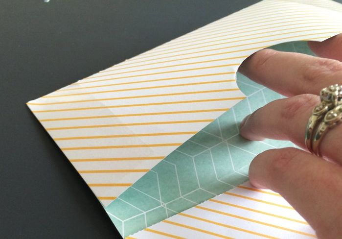 简单又便宜的DIY现金信封钱包教程-第9张图片-趣作屋