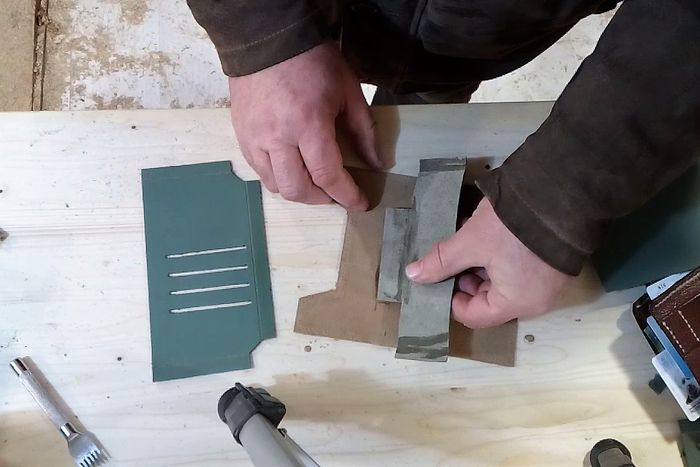 手工制作胡桃木钱包教程-第22张图片-趣作屋